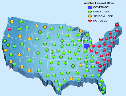 US map